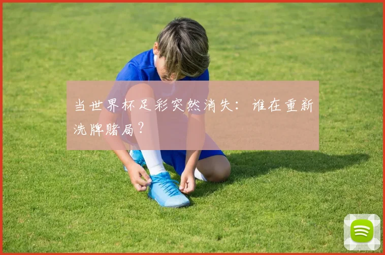 当世界杯足彩突然消失:谁在重新洗牌赌局?